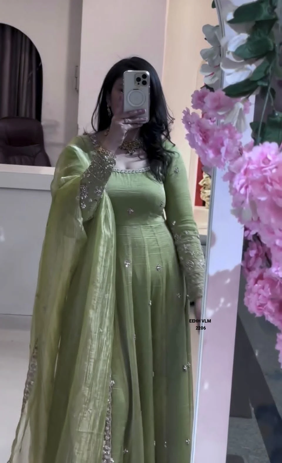 Royal PARTY WEAR LOOK   Embroidered Party Wear Anarkali Gown